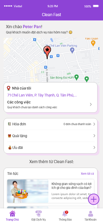 Giúp Việc Clear Fast